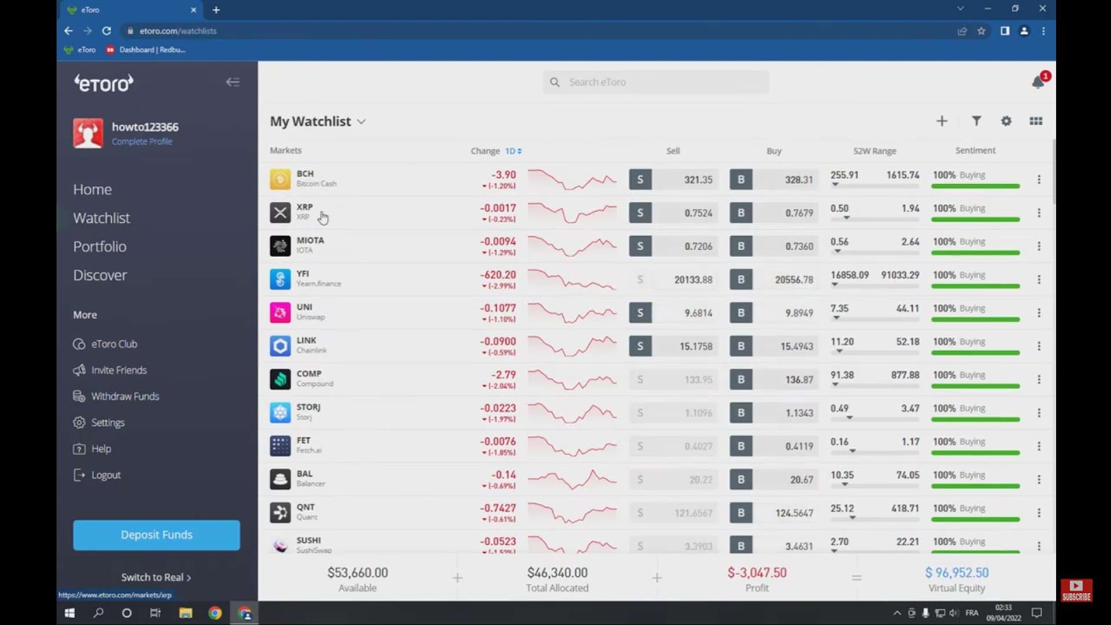 Process of buying xrp on etoro